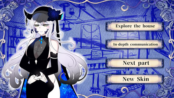 Screenshot z Days with Evraco: The Blind witch in Blue Forest DLC- Artbook