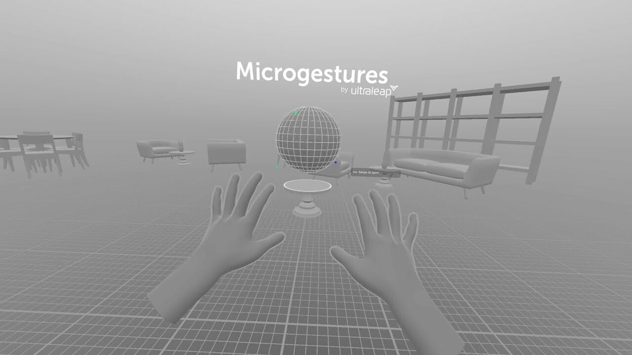 Ultraleap Hyperion - Microgestures Featured Screenshot #1