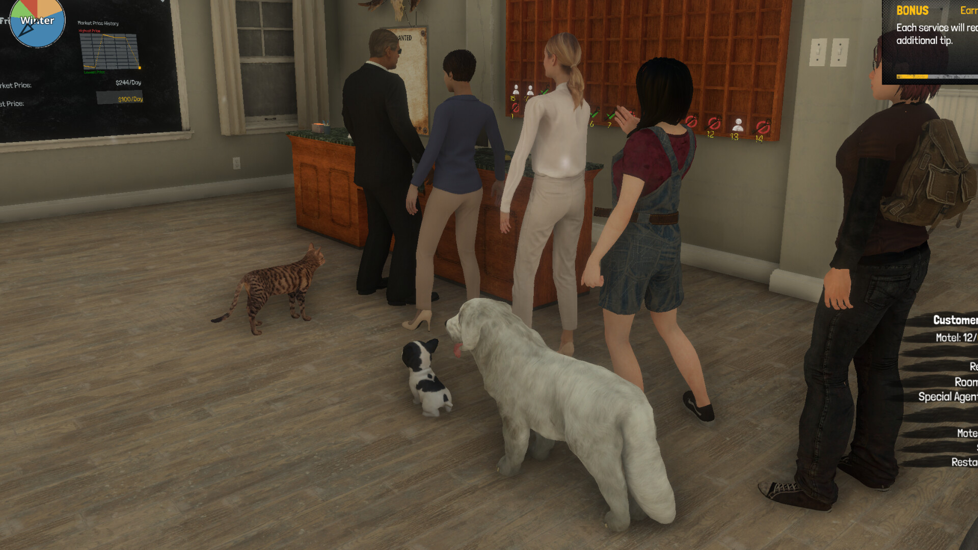 Arctic Motel Simulator screenshot #4