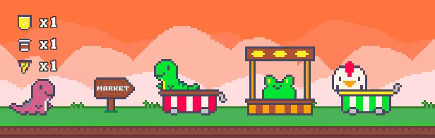 Dino Market video 2