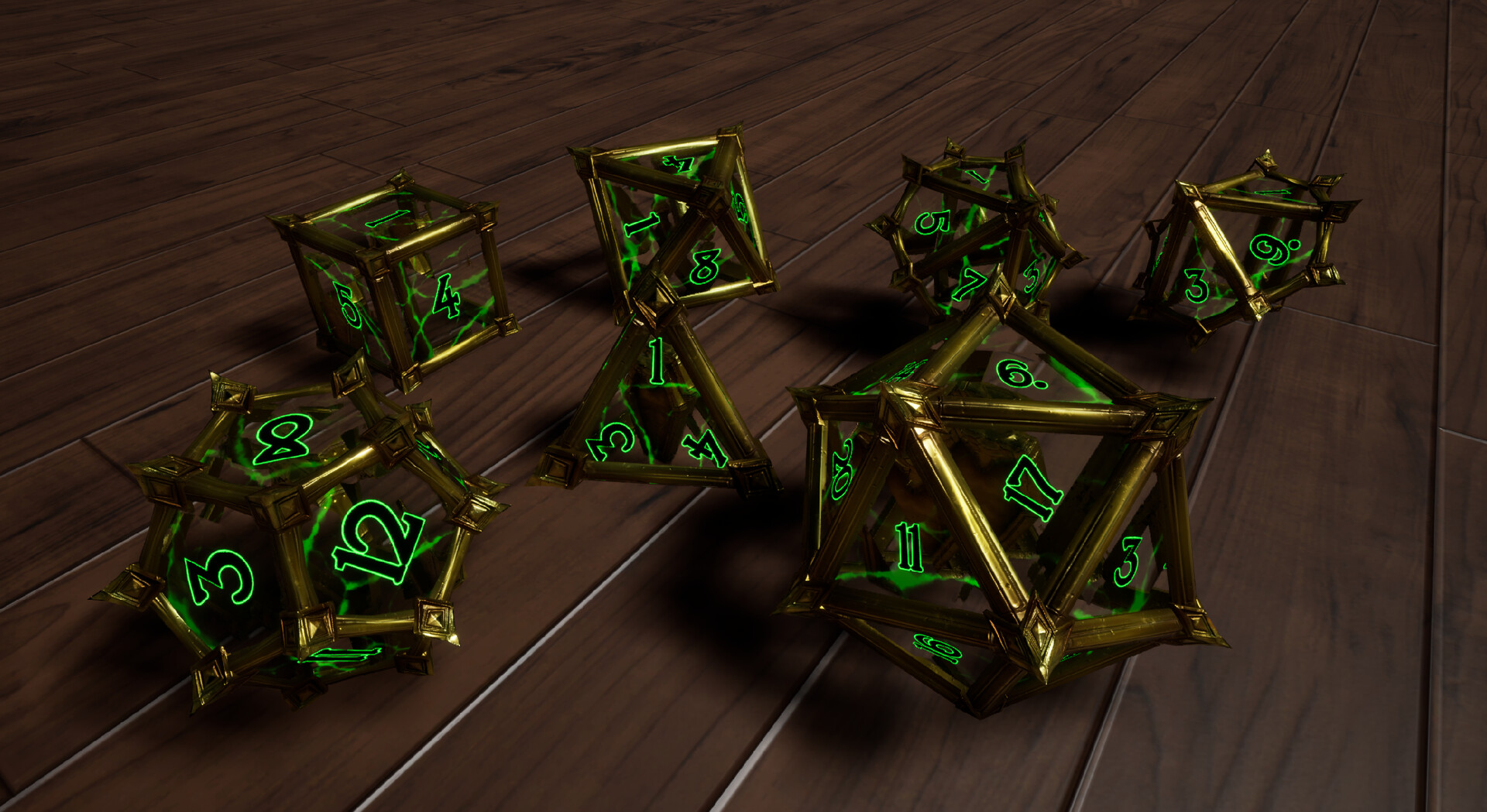 Game Master Engine - Arcane Mastery Dice Pack Featured Screenshot #1