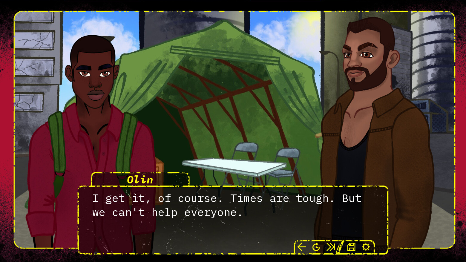 DESERT OF ASH: a Post-Apocalyptic Gay Sex Simulator screenshot #7