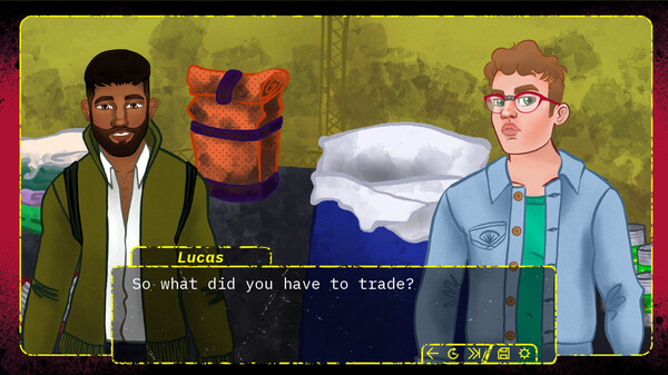 DESERT OF ASH: a Post-Apocalyptic Gay Sex Simulator screenshot 1