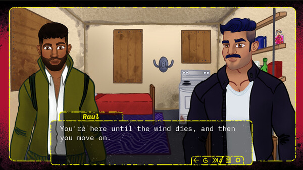 DESERT OF ASH: a Post-Apocalyptic Gay Sex Simulator screenshot 4
