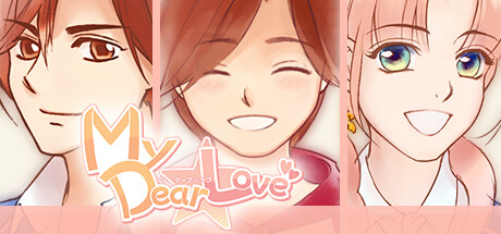 MY DEAR☆LOVE: A Shojo-Inspired Otome Sim/Visual Novel Cover Image