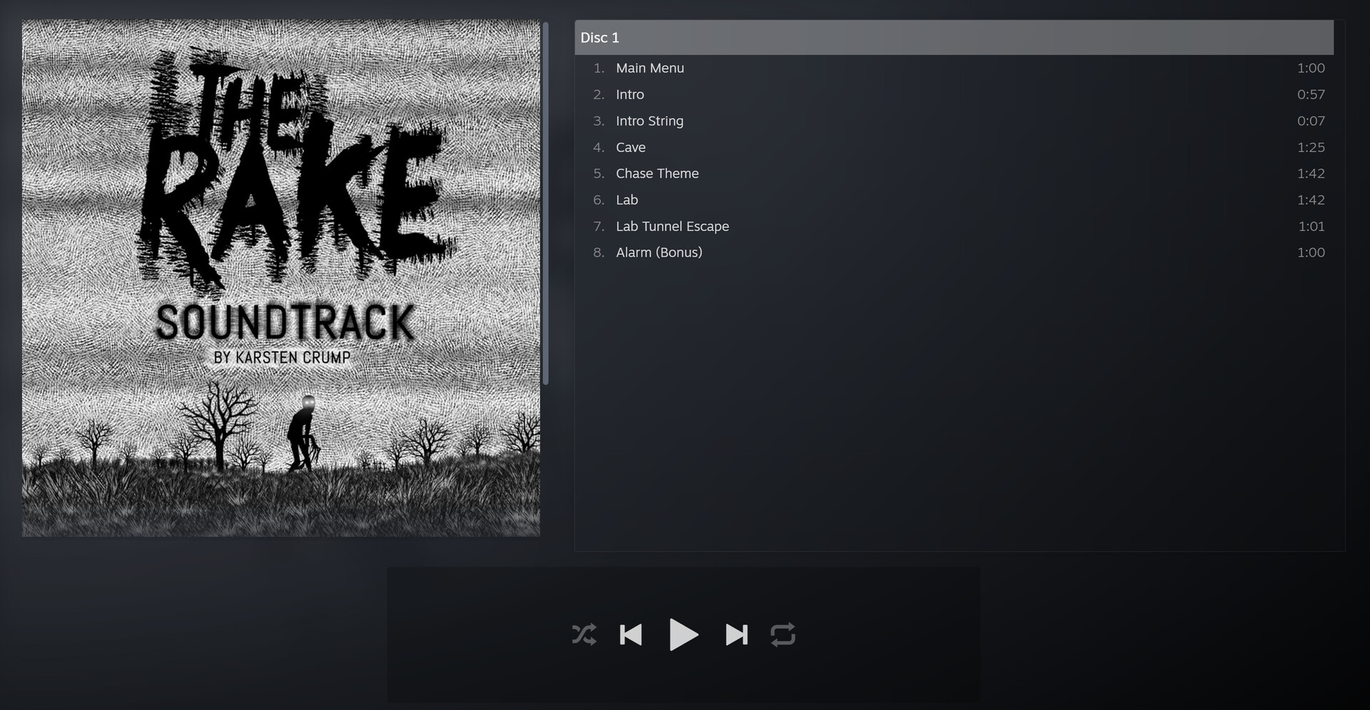 The Rake Soundtrack Featured Screenshot #1