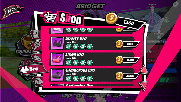 Academy Love Saga: Tennis Angels.