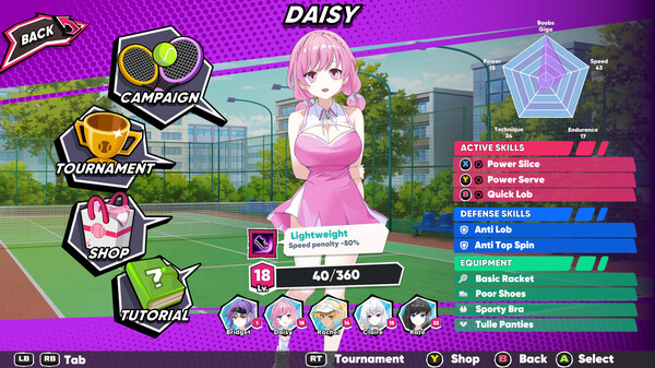 Academy Love Saga: Tennis Angels