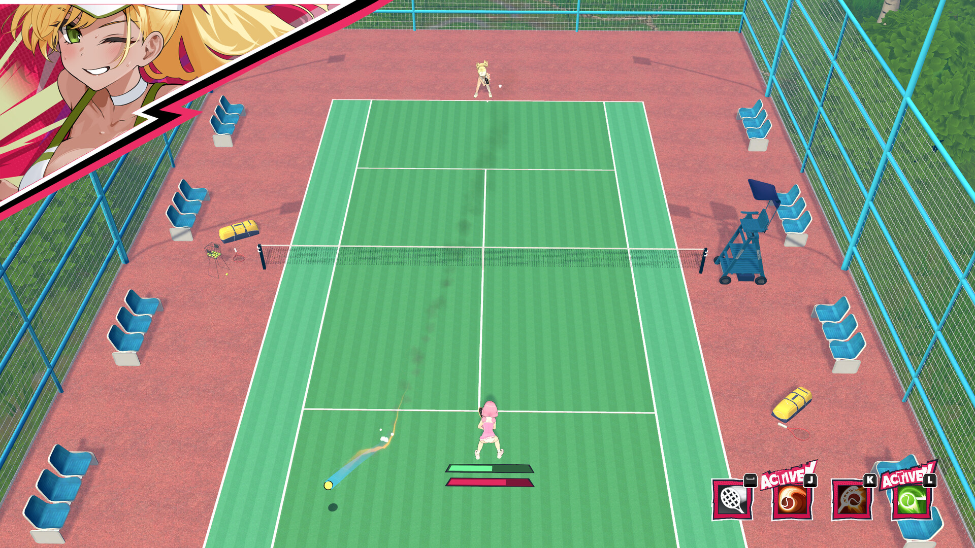 Academy Love Saga: Tennis Angels EX Featured Screenshot #1