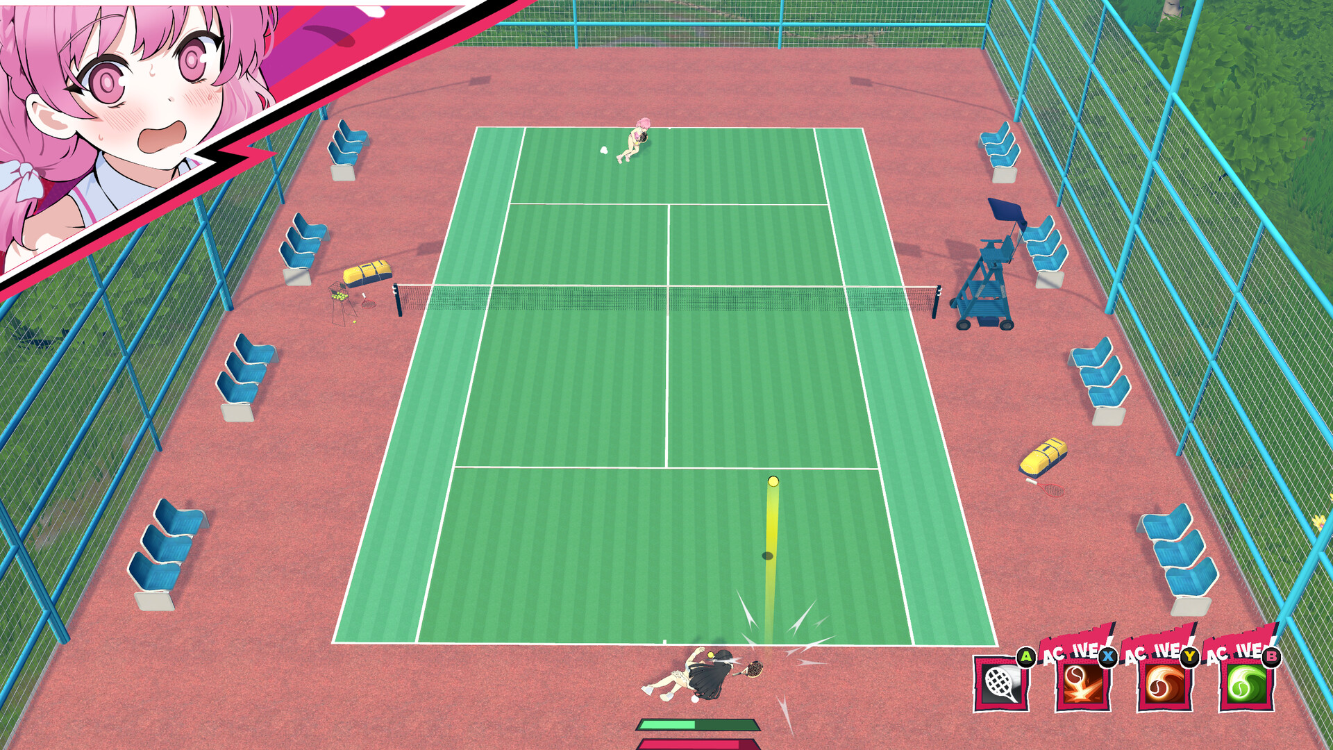 Academy Love Saga: Tennis Angels EX screenshot #8