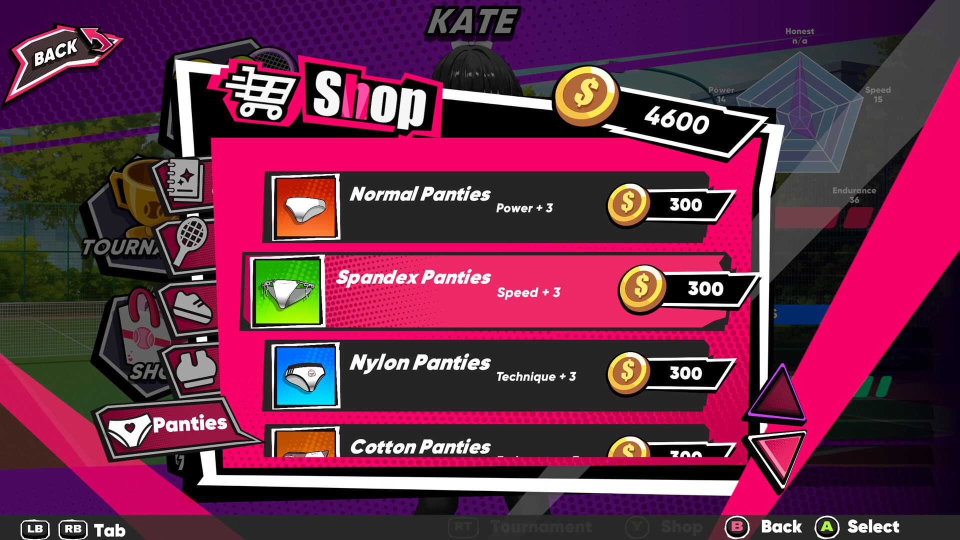 Academy Love Saga: Tennis Angels EX screenshot #11