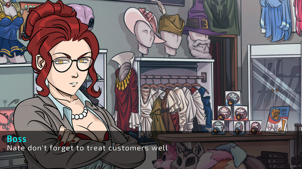 Screenshot z Naughty Nate : Cosplay
