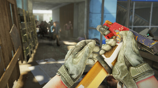 Скриншот из World War Z: Aftermath - Golden Bloom Weapon Skins Pack