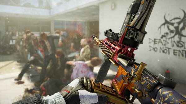 Скриншот из World War Z: Aftermath - Golden Bloom Weapon Skins Pack