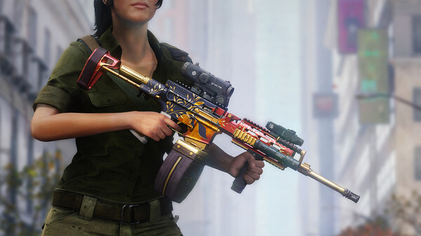 Скриншот из World War Z: Aftermath - Golden Bloom Weapon Skins Pack