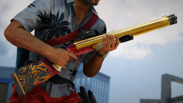 Скриншот из World War Z: Aftermath - Golden Bloom Weapon Skins Pack