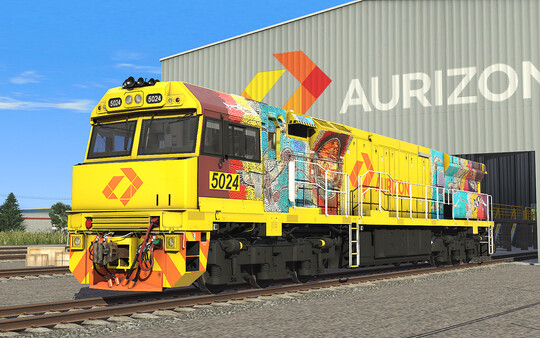 Trainz 2022 DLC - C44aci Locomotive - Aurizon Pack