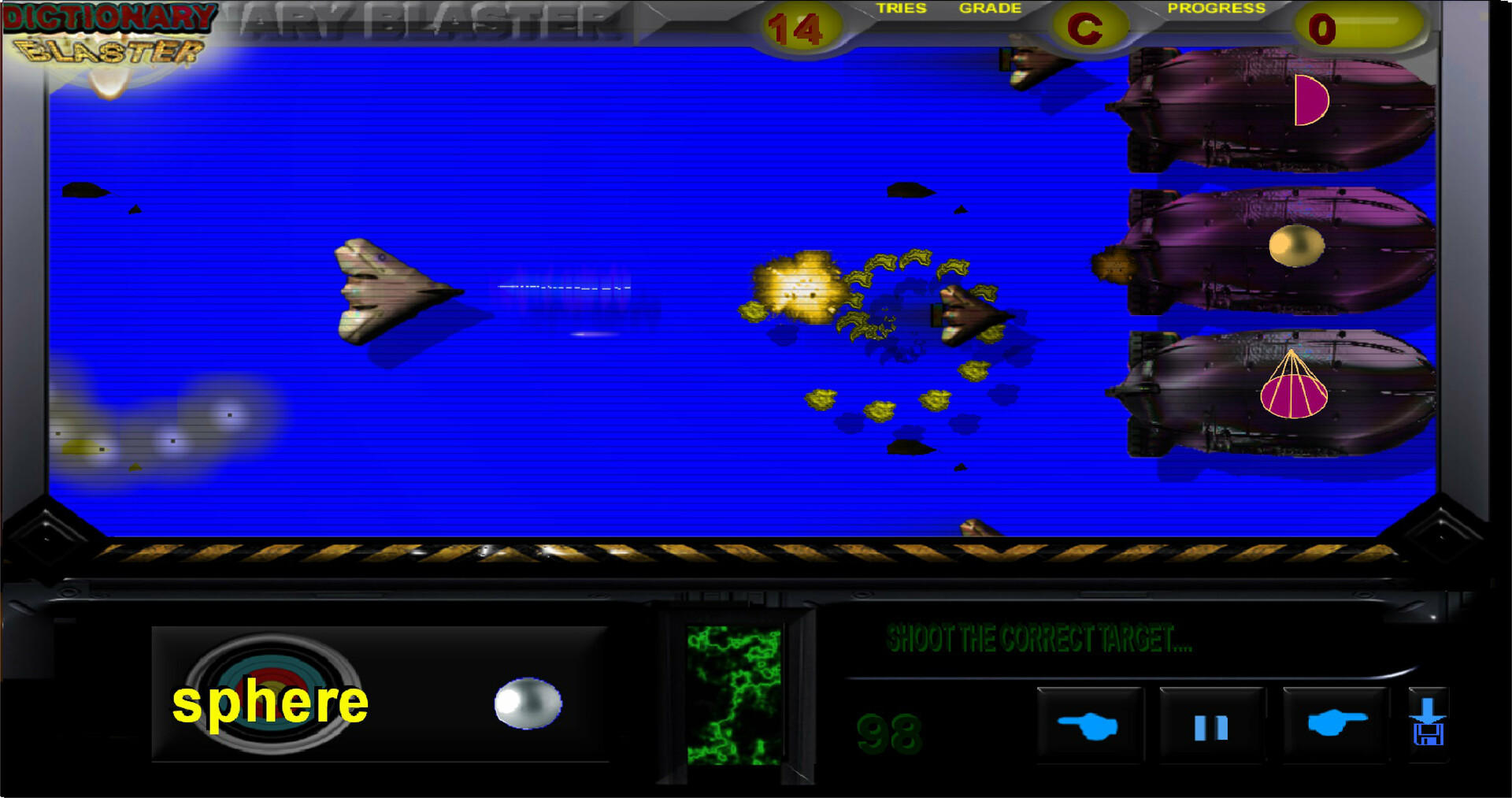 #4. Dictionary Blaster (Steam) 由: @ Heliosphere Software