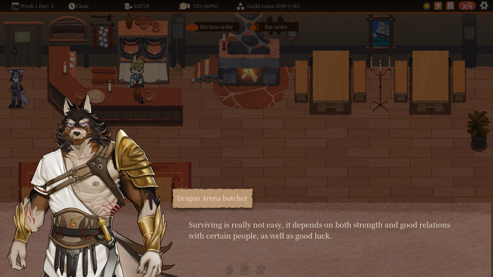 #1. 白影酒馆 Tavern Revisited (Steam) By: Stray Dog Game Studio