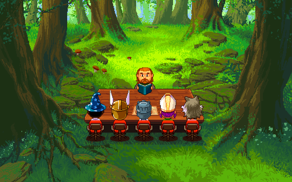 Knights of Pen and Paper 2 - Imagem de Fundo do Jogo