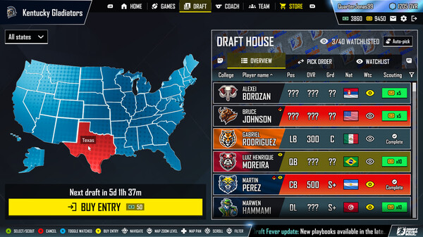 Draft Fever Bowl screenshot 3