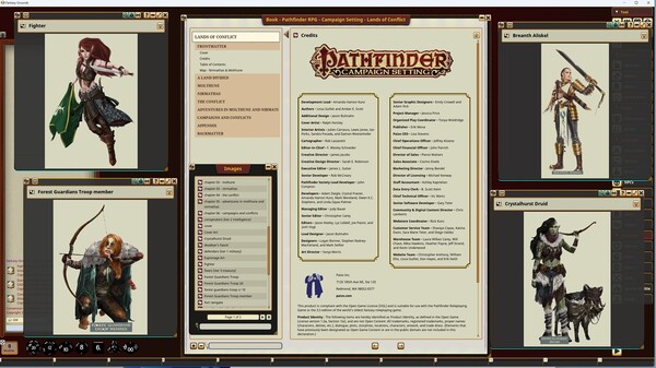 Fantasy Grounds - Pathfinder RPG - Campaign Setting: Lands of Conflict