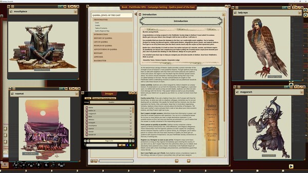 Fantasy Grounds - Pathfinder RPG - Campaign Setting: Qadira, Jewel of the East