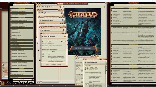 Fantasy Grounds - Pathfinder RPG - Campaign Setting: Horror Realms