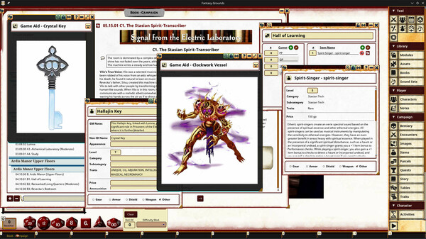 Fantasy Grounds - Pathfinder 2 RPG - Pathfinder Society Scenario 4.06 - Signal from the Electric Laboratory