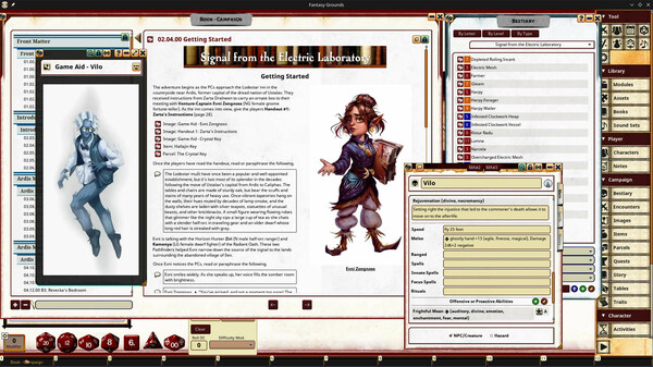 Fantasy Grounds - Pathfinder 2 RPG - Pathfinder Society Scenario 4.06 - Signal from the Electric Laboratory