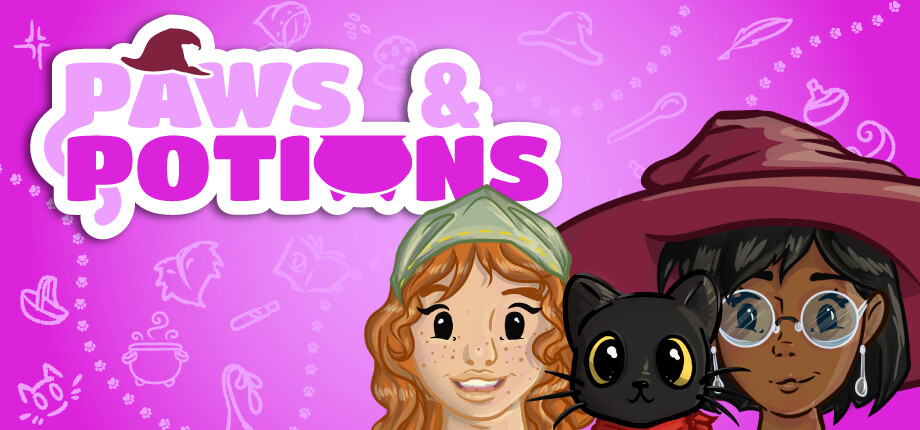 Paws & Potions cover art