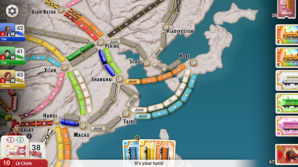 Ticket to Ride®: Legendary Asia Expansion