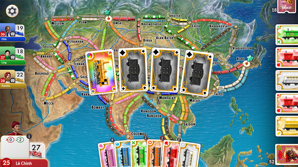 Ticket to Ride®: Legendary Asia Expansion