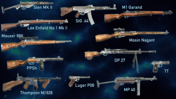 World of Guns:World War II Pack