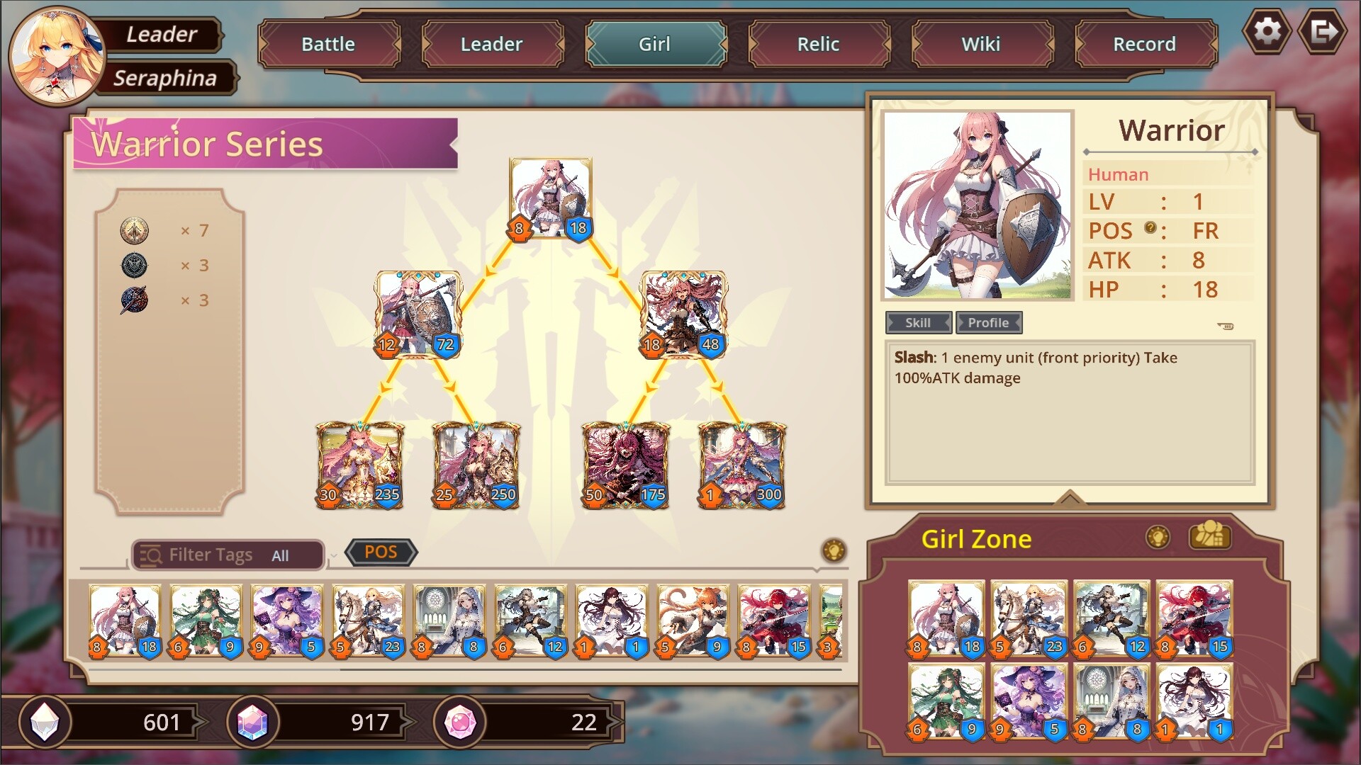 Auto Battle Girl screenshot #3