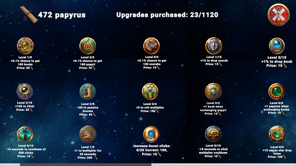 Pyramid Clicker screenshot 2