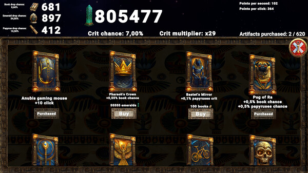 Pyramid Clicker screenshot 4
