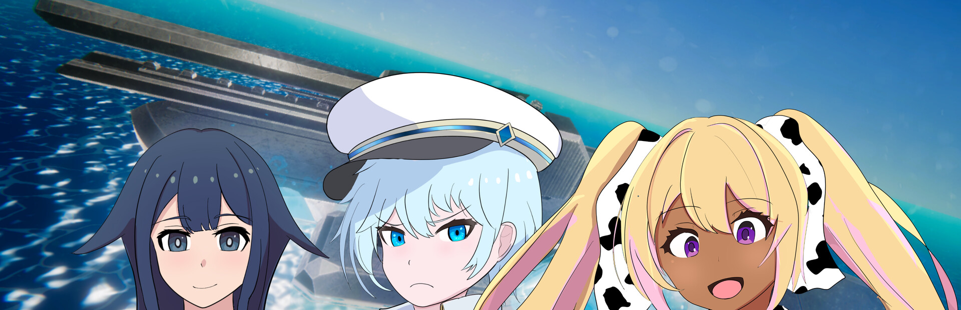 OCEANIDES of the World's End: Legend of the Big-Breasted Swimsuit Beauty Guardian