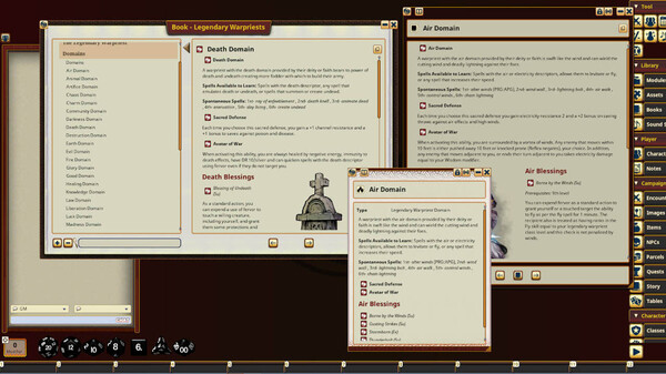 Fantasy Grounds - Legendary Classes Warpriests