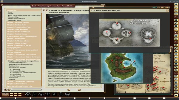 Fantasy Grounds - Pirate Campaign Compendium Revised Edition (5E)