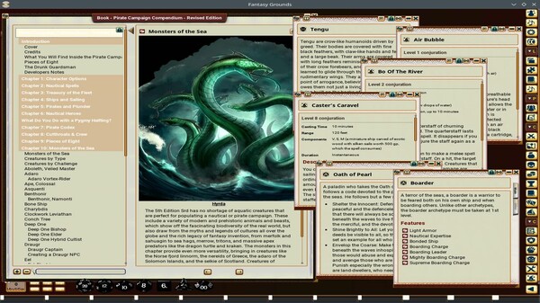 Fantasy Grounds - Pirate Campaign Compendium Revised Edition (5E)