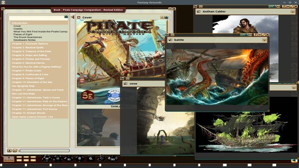 Fantasy Grounds - Pirate Campaign Compendium Revised Edition (5E)