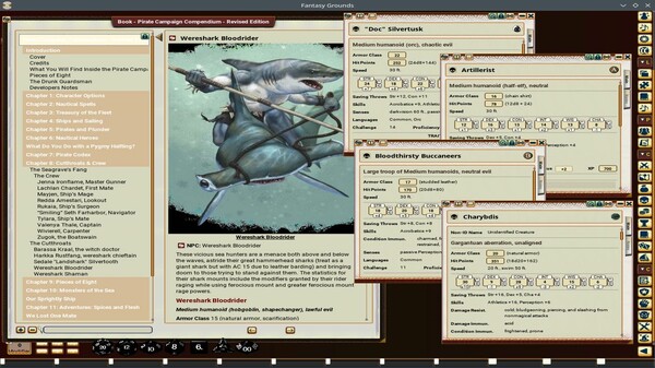 Fantasy Grounds - Pirate Campaign Compendium Revised Edition (5E)