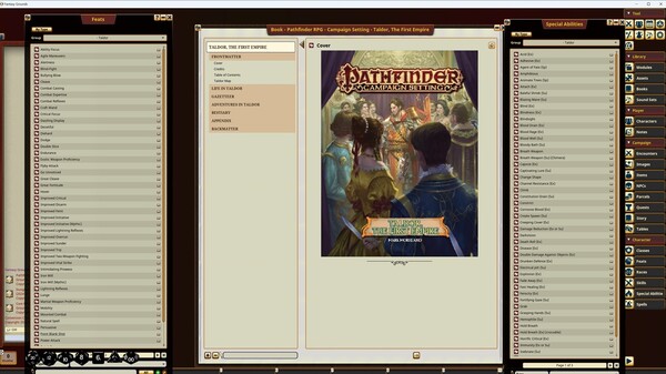 Fantasy Grounds - Pathfinder RPG - Campaign Setting: Taldor, The First Empire
