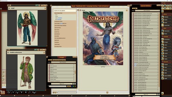 Fantasy Grounds - Pathfinder RPG - Campaign Setting: Faiths of Golarion