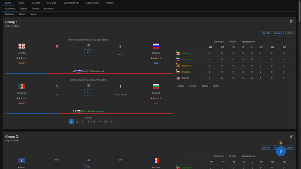 Forever World Cup Simulator screenshot 3