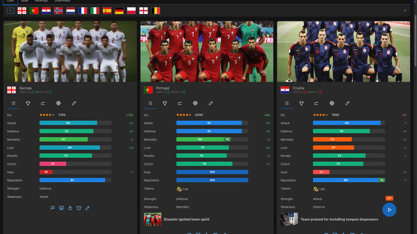 Forever World Cup Simulator