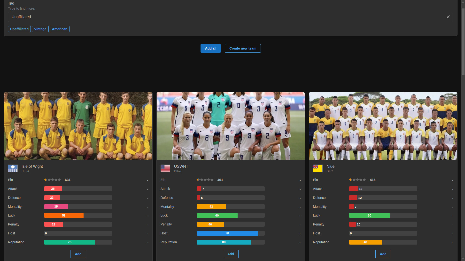 Forever World Cup Simulator screenshot 19