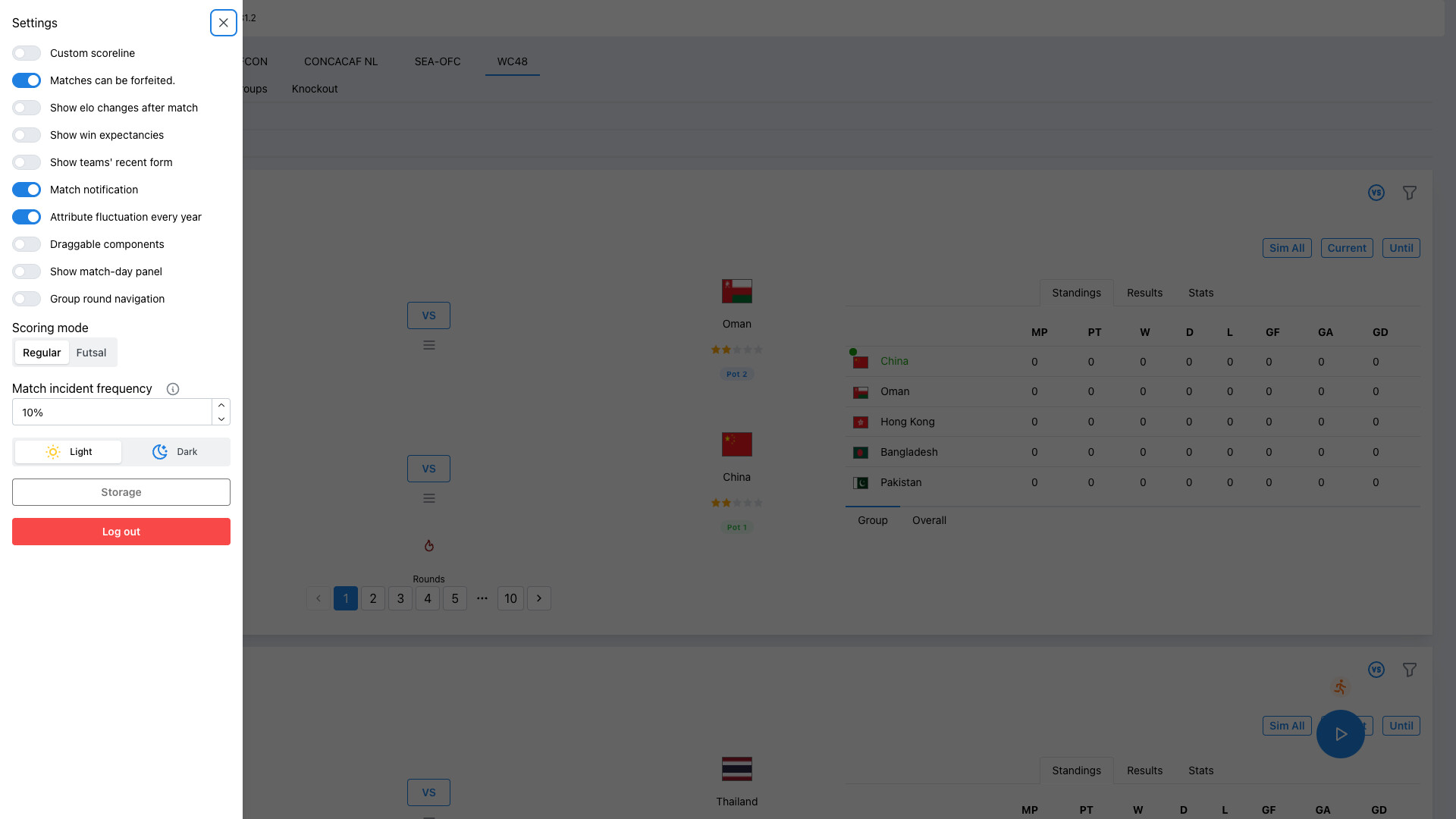 Forever World Cup Simulator screenshot 21