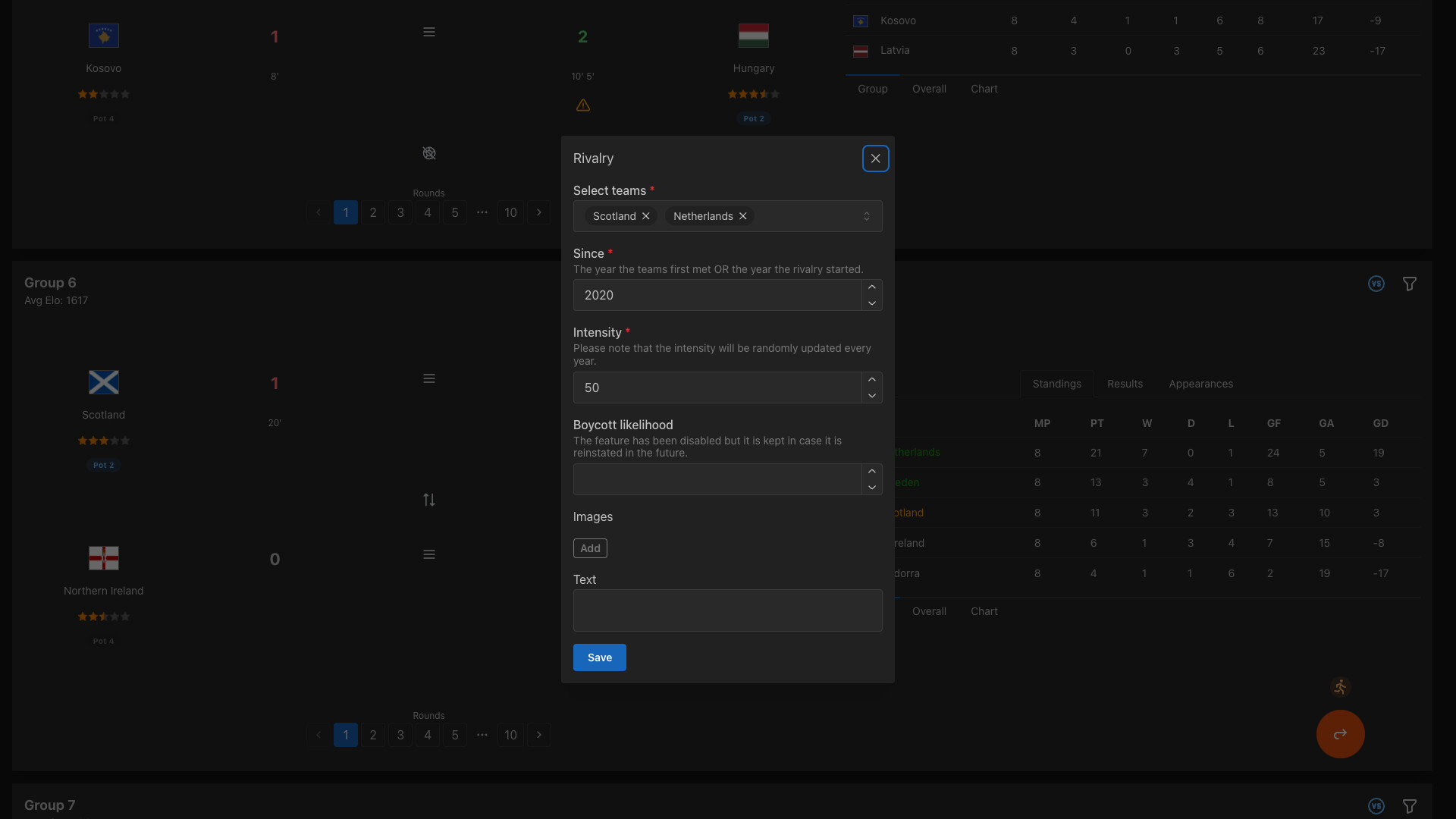Forever World Cup Simulator screenshot #26